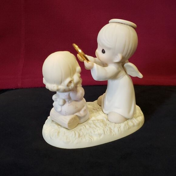 Vintage 1995 Precious Moments "You Deserve a Halo" - Picture 3 of 7